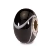 Black Armadillo Bead