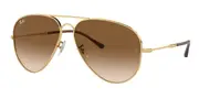 Ray-Ban RB3825 Old Aviator 001/51 Men's Sunglasses Gold Size 62