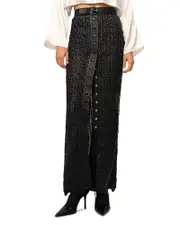 Nonchalant Label Karina Leather Skirt