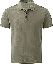 Mens Short Sleeve T-Shirts Multipack Black Personalised Short Sleeve Shirt Zip Up Polo Short Loose Fit Personalised Adult Polo Neck Long Work Hi Viz Formal Tops Regular Fit