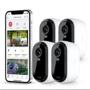 Arlo Essential 2K Outdoor Security Camera \u2013 (4 Pack) - VMC3450-100AUS