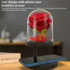 Wireless Charging Lamp Wireless Charging Desk Lamp Black For Home For Living