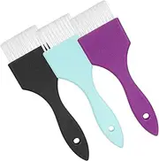 Gatuida 3PCS Hair Dye Applicator Brush Soft Bristle Hair Coloring Tool for Salon Home Use and Highlighting Applications Random Color