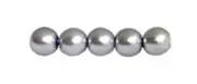 120 Tempting Storm Round Glass Pearl Beads 4MM