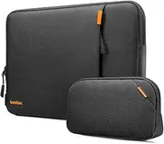 tomtoc 360 Protective Laptop Sleeve Set for 13-inch MacBook Air M4/A3240 2025, M3/A3113, M2/A2681 M1/A2337, 13-inch MacBook Pro M2/A2686 M1/A2338, Laptop Case with Organized Accessory Pouch