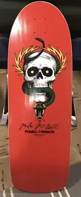 powell peralta 2005 first reissue mike mcgill skateboard red