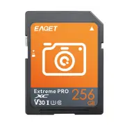 EAGET S1 SD Memory Card 256GB 128GB 64GB 32GB 4K C10 V30 High Speed Smart Card Flash Card SD Cards for Camera