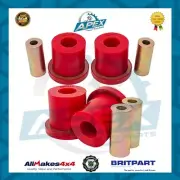 FRONT LOWER WISHBONE CONTROL ARM POLY BUSH KIT BUSHES FOR LAND ROVER DISCOVERY 3