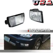 2X Clear Front Corner DRL Turn Signal LED Lights Covers For 03-05 Toyota 4Runner (for: Toyota)
