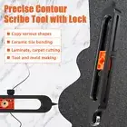 Precise Contour Scribe Tool with Lock Adjustable Contour Gauge Scribe Tool tyHHd