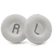 Pair of Replacement Ear Pads Cushion Cover for JBL Tune600 E35 T500BT T450 T450BT Wireless Headphone Earpads-White
