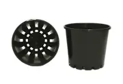 100mm Squat Garden Round Pots - Plant Cuttings, Seed Propagation, Herb