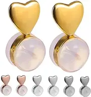 [KJHBV] 8 Pcs Silicone Earring Backs Earring Lifters Silicone Earring Stoppers Adjustable Earring Backs Silicone Earring Back Replacement Heavy Earring Support Backs Earring Backs Locking