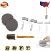 Flawless Finish Tool Kit: Foam Roller, Brush & Applicator for All-in-One Paints