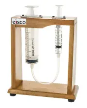Pascal's Demonstrator,Hyradulic Press,Wood Frame,50ml and 10ml Piston-Eisco Labs
