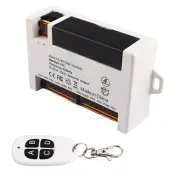 4-Ch Wireless Relay Remote Control Switch Receiver 433Mhz For Lighting Fixtures