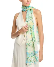 Echo Sparkle Floral Patch Oblong Scarf