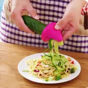 Manual Vegetable Spiral Cutter Shredder Fruit Slicer Peeler Grater Free shipping