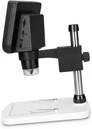 [OSALADI] 300x Digital Microscope Portable Microscope Electron Microscope Digital Magnifier Black