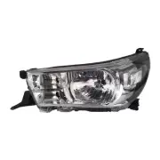 Halogen Headlight Left with Motor Fits Toyota Hilux N80 2015-ON WORKMATE SR 2WD
