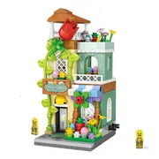 [Loz] Loz Loz Mini Blocks Flower Shop Building Bricks Set 20 X 17 X 5 Cm