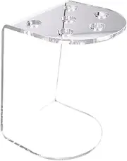 GARENDE Clear Acrylic Scissors Holder Rack Barber Tools Holder 6 Holes Salon Shear Holder