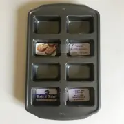 Wilton 8 Cavity Mini Loaf Pan Non-Stick 2105-4963