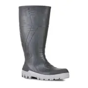 Bata Jobmaster Size 4 Black/Grey Safety Gumboot