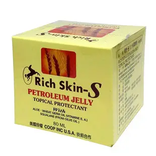 Rich Skin-S 膚寶-S 凡士林潤膚膏 80ml【瑞昌藥局】007185