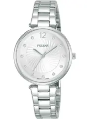 Pulsar PH8489X1 Silver Stainless Steel Womens Watch