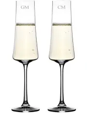 [Mon Verre] Salome Champagne Set of 2 No Gift Box in Clear