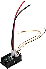 GANAZONO Amp Volt Detector Voltage Checker Compact LED Display for Easy Monitoring Simple Installation for Battery Voltage Measurement Accurate and Portable Design