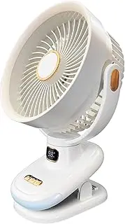 Desk Power Fan Quiet Operation Cooling, 90° Variable Tilt, 5 Speed Settings, Wall Mount Feature, Table Fan