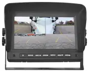 7" Quad Dash Mount Monitor 1080P - Auto Dimming, Menu Lock, U Bracket