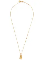 Crystal Haze Nostalgia Bear 18kt Gold-plated Necklace - One Size One Size