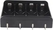 Aswalling 1PCS 4X 21700 Battery Holder Storage Box Case ABS Fireproof Power Bank Cases Slot Batteries Container with