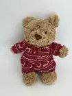 Jellycat Bartholomew Bear In Winter Pyjamas Teddy Bear Plush With Tags Dupe