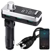 JAPAN AVE. Design-approved FM transmitter Bluetooth 5.0 (with ATS chip) Fast cha