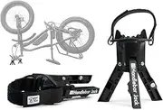 Portable Repair Stand V3, for Bicycle and eBikes | Compatible with All Electric Bikes | Set of 2 Jacks (New & Improved Version 3)