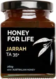 Honey for Life Active Jarrah TA35+ Medicinal Honey 260 G