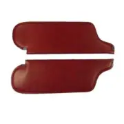 Sun Visor for 1967-1968 Chevrolet Camaro Hardtop 2-DR Cardboard Leather Black