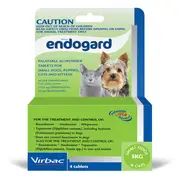 Virbac - Endogard - All Wormer - One tablet per 20kg - 3 tablets