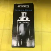 Nuvantee Cocktail Shaker Set，24 Oz Martini & Drink Mixer W/ Built in Strainer, M