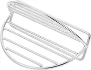 LAPYAPPE Stainless Steel Pancake Rack Tortillas Tacos Holder Stand Mini Taco Holder Tacos Holders Metal Standing Napkin Dispenser Stainless Steel Smoke Rack Metal Taco Holder Silver