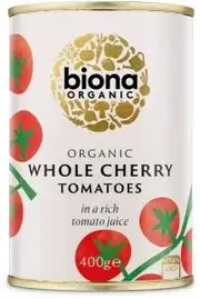Biona Organic Whole Cherry Tomatoes 400g