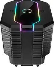 Cooler Master MasterAir MA620M ARGB Dual Tower CPU Air Cooler, SF120R Fan, Hexagon Strip ARGB Lighting, 6 Heat Pipes, Copper Plated Base, AMD Ryzen AM4, Intel LGA1700*/1200/115X (MAM-D6PN-120PA-R1)
