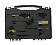 UMPQUA DREAMSTREAM+ CORE 7 PIECE TOOL KIT TAN - FLY TYING TOOL KIT & CASE