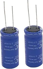 DOITOOL Capacitor 1pc Super Condenser 2.7v 60f Cmos Shutdown Protection Digital Camera
