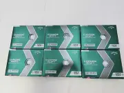 New 6 Dozen Callaway Chrome Soft Triple Track SM White Golf Balls 72 Golf Balls