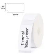 AUTHENTIC Niimbot D11/D101/D110 Thermal Label_WHITE 15*30-210PCS - SYDNEY Based